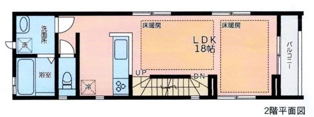 2階平面図